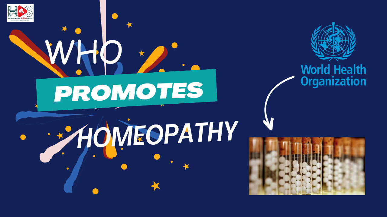 WHO Promotes Homeopathy | HDS