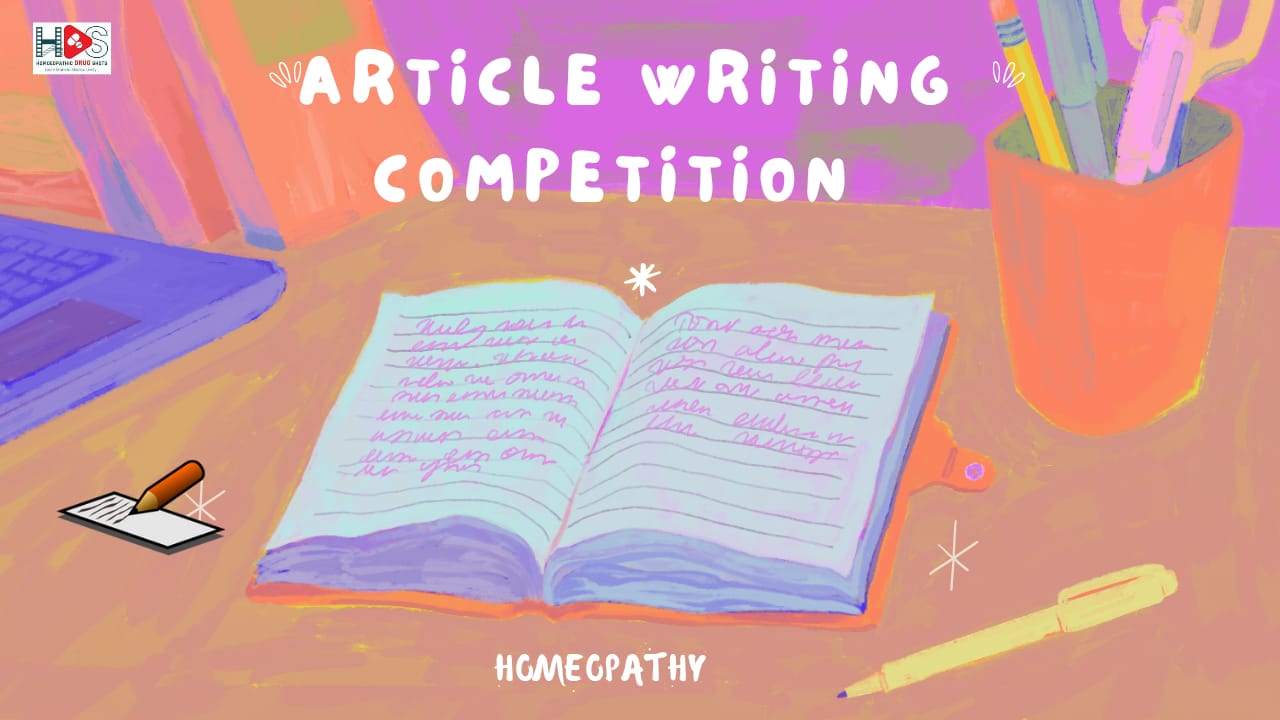 Article Writing Competition in Homeopathy | HDS