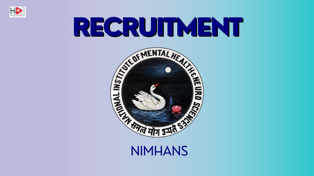 NIMHANS, Bengaluru Recruitment | HDS