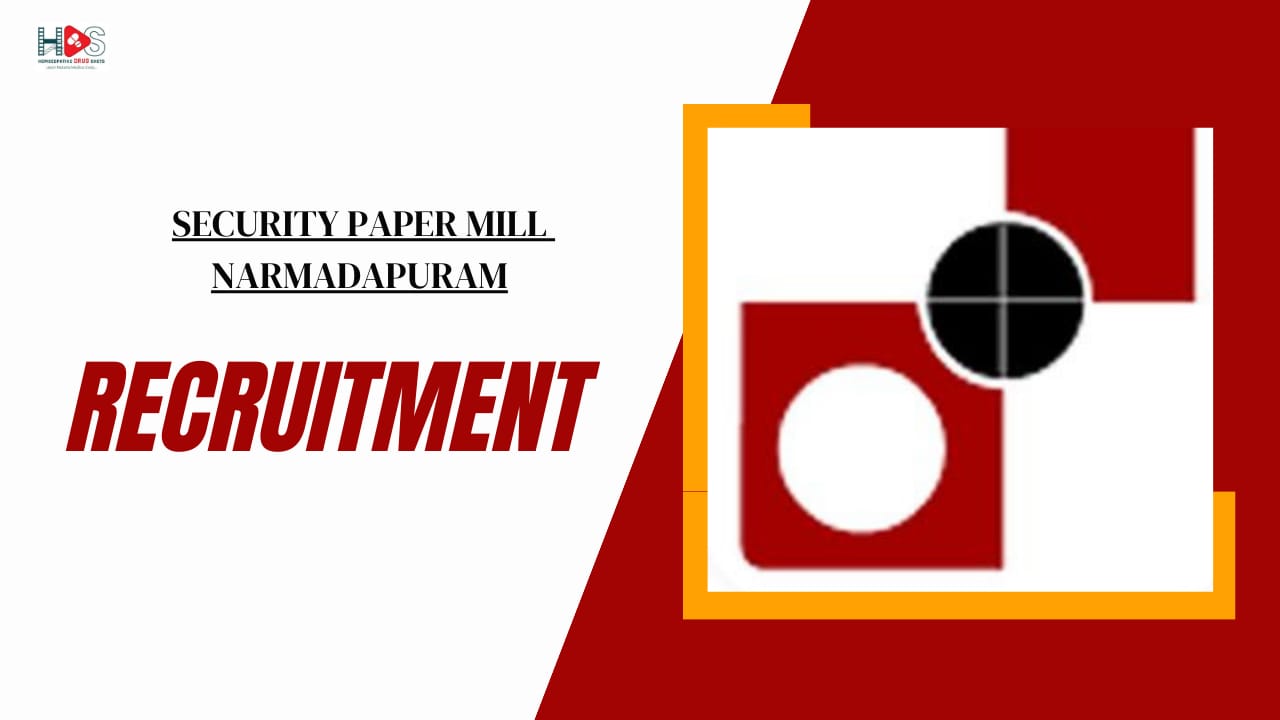 Security Paper Mill, Narmadapuram Recruitment | HDS