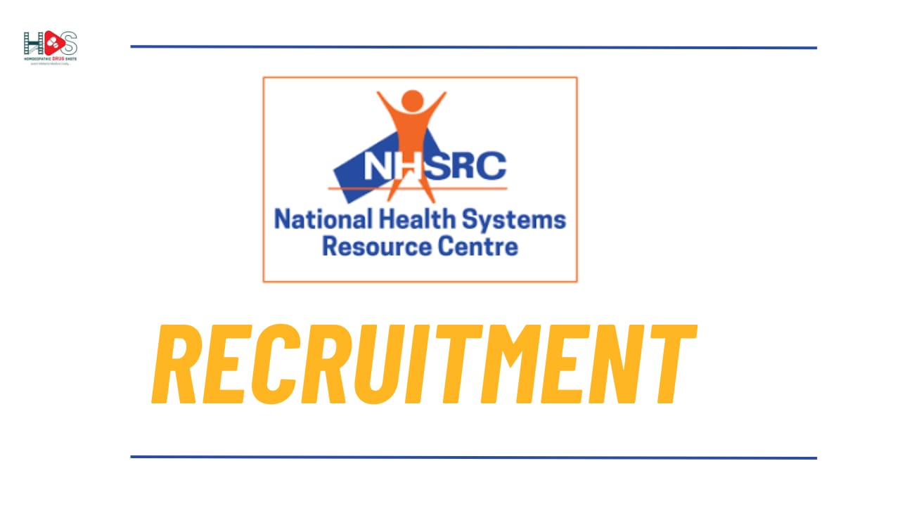 NHSRC, New Delhi Job Vacancy | HDS