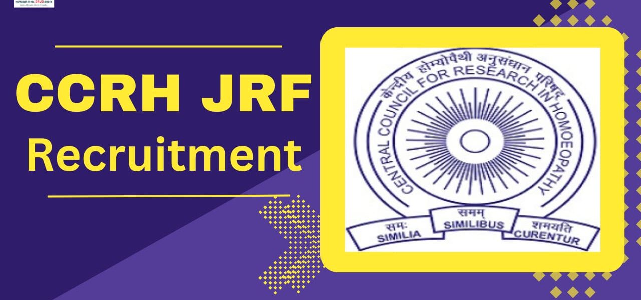 CCRH JRF Recruitment