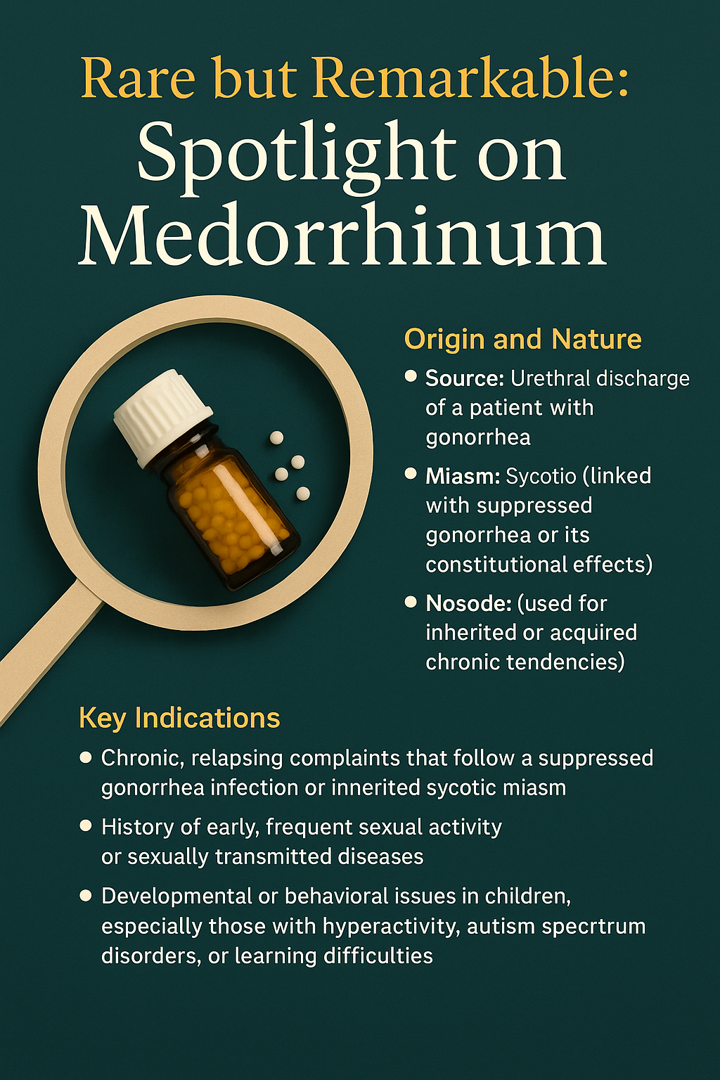 Rare but Remarkable: Spotlight on Medorrhinum | HDS