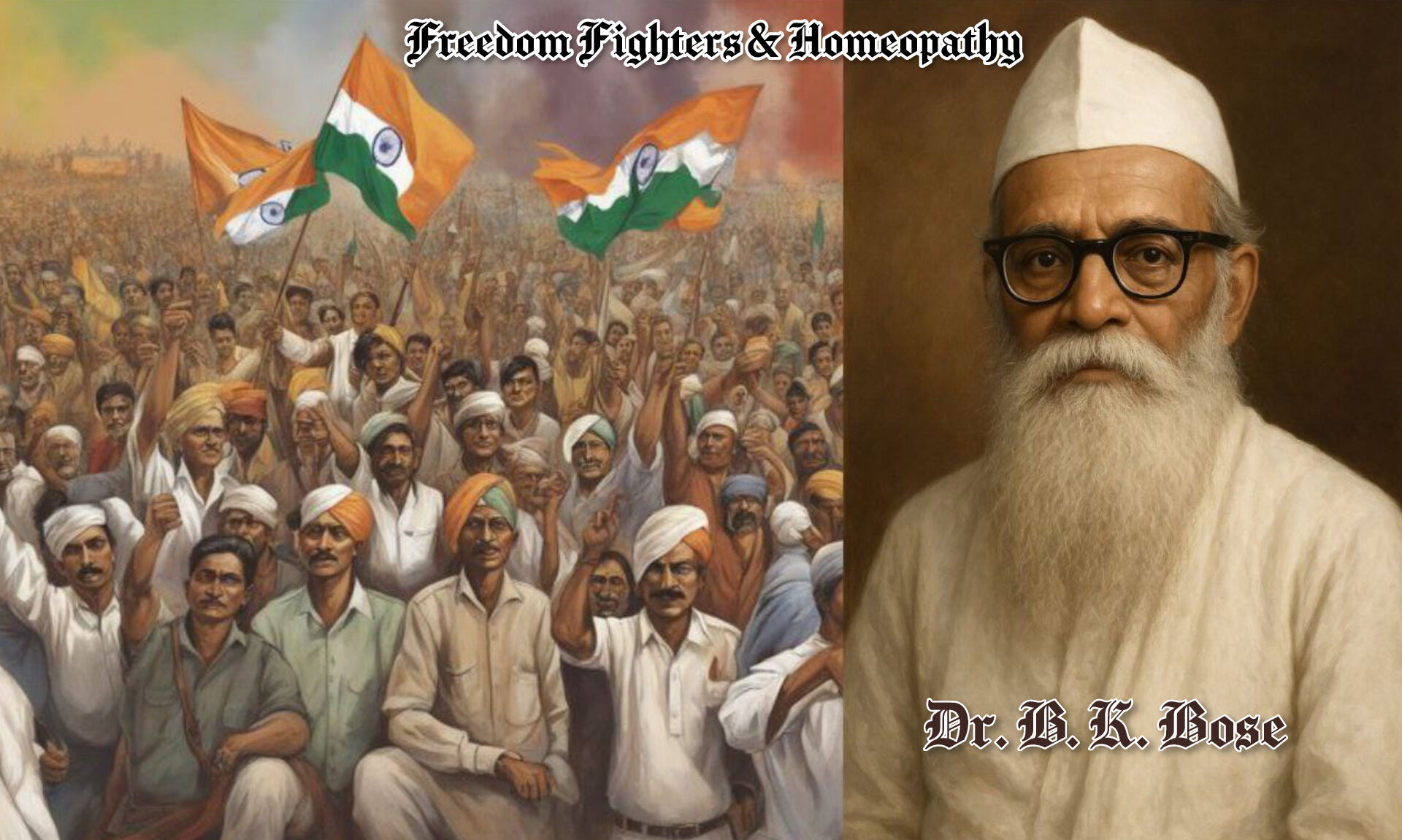 Dr. B.K. Bose – Freedom Fighter & Pioneer of Homeopathy | Inspiring Story |HDS