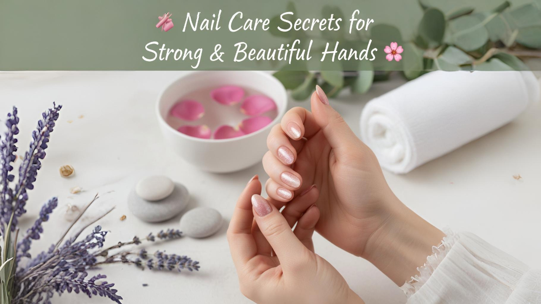💅 How to Care for Your Nails Naturally – Nail Care Secrets for Strong & Beautiful Hands 🌸