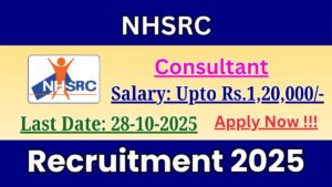 Senior Consultant Vacancy at NHSRC New Delhi – Apply Now