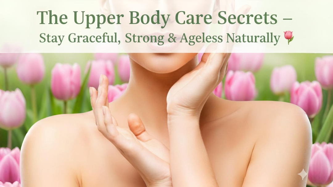 The Upper Body Care Secrets – Stay Graceful, Strong & Ageless Naturally 🌷