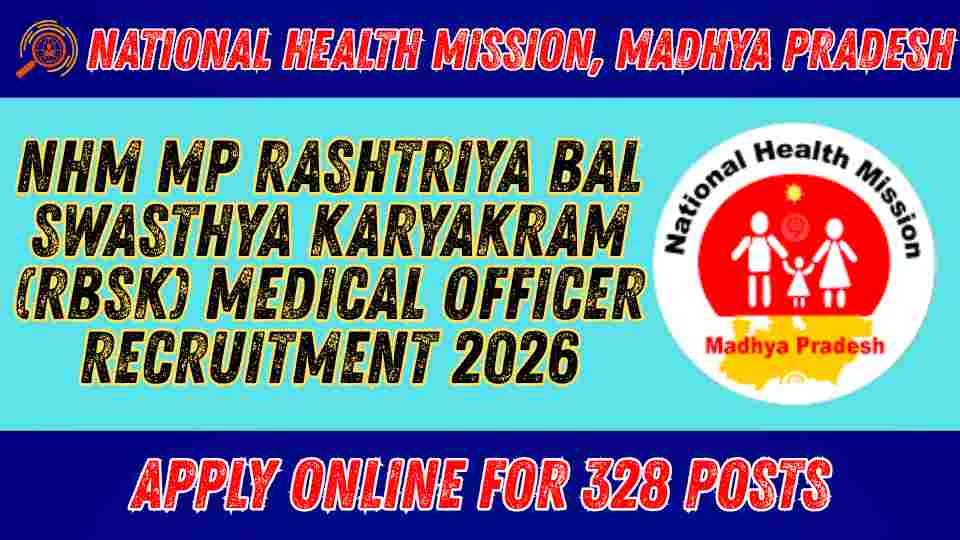 NHM Madhya Pradesh AYUSH Medical Officer Recruitment 2026 | HDS