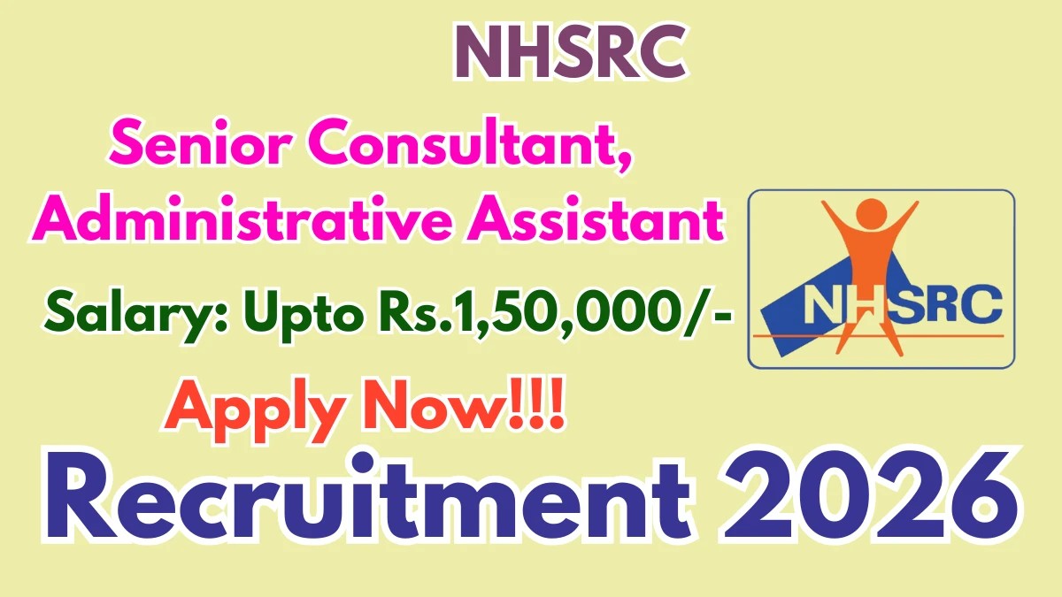 Healthcare Financing – Senior Consultant at NHSRC 